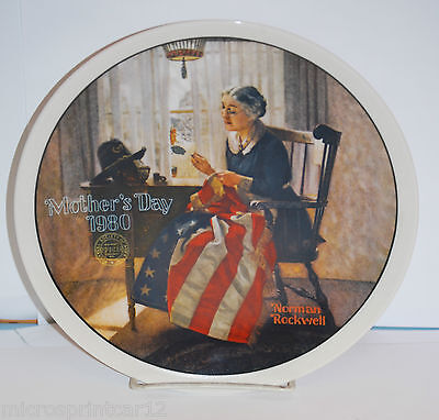 Norman Rockwell Collector Plate "A Mothers Pride"
