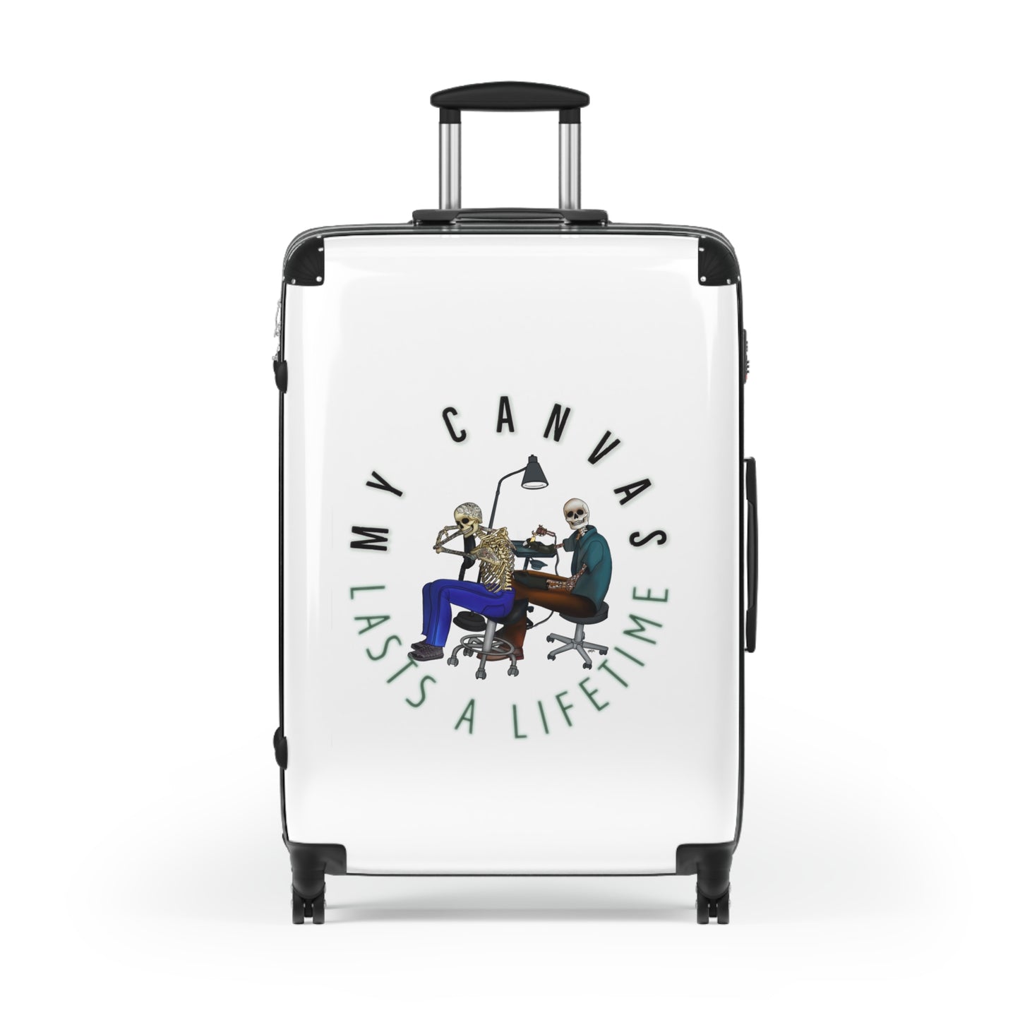 Tattoo Artist Skeletons Suitcases