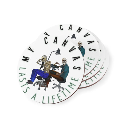 Coasters - Tattoo Artist Skeletons Design