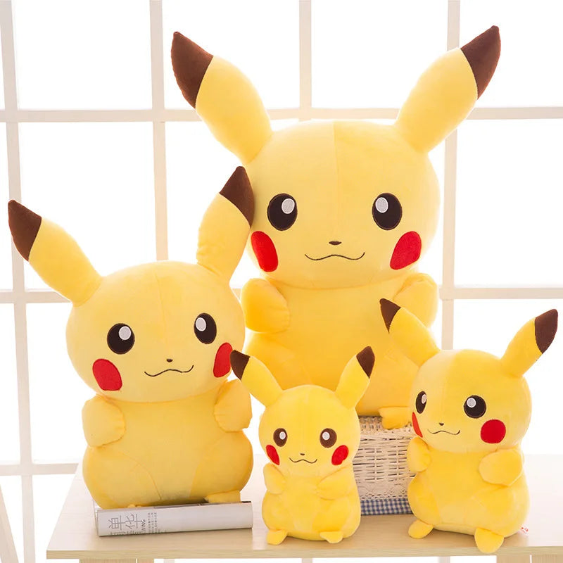 20cm Pokemon Pikachu Plush Toys Kawaii Japan Anime Elf Plush Doll Soft Stuffed Cartoon Pikachu Doll Birthday Gift For Kids Girls