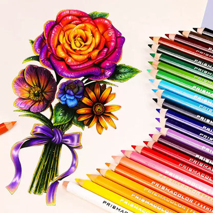 Prismacolor Junior 4.0mm 12/24/36/48 Colors Oil Colored Drawing Pencil Set Assorted Colors Pencils Premier Sketch Art Supplies
