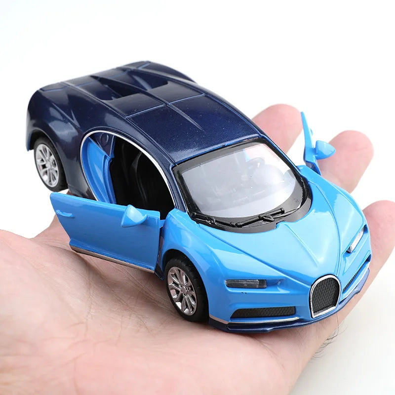 Bugatti Chiron, Alloy Model Car, Simulated off-road vehicle, children's alloy car, boy's toy model, car ornaments