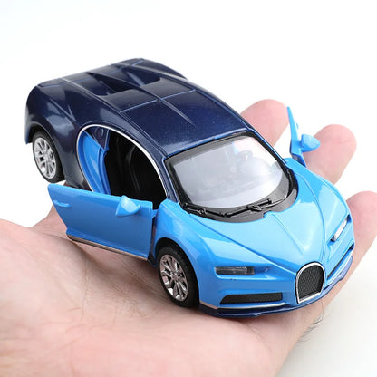 Bugatti Chiron, Alloy Model Car, Simulated off-road vehicle, children's alloy car, boy's toy model, car ornaments