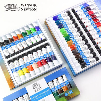 Winsor & Newton Professional Watercolor Paint Pigment 12/18/24/36 Colors 10ML Water Colors Painting Art Supplies For Artists
