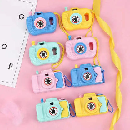 1pcs Fun Cartoon Camera Gifts Birthday Party Favors Kid Giveaways kindergarten Small Prize Children Pinata Goody Bags Filler Toy