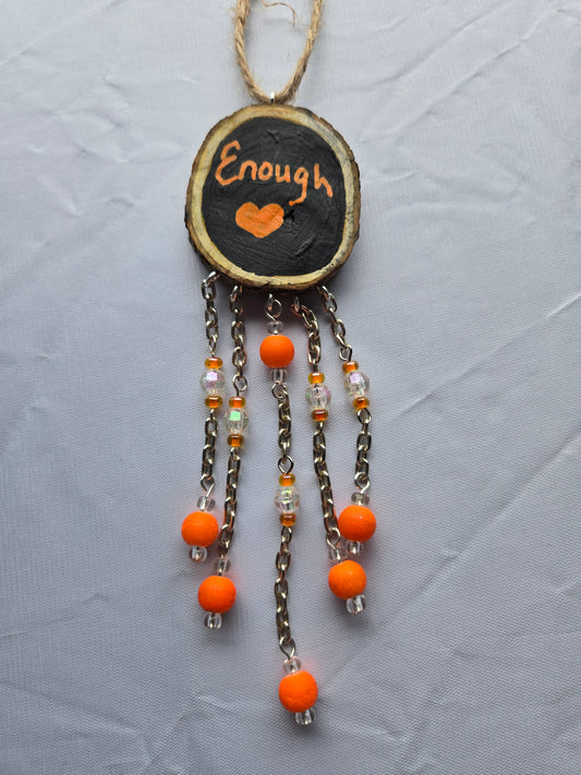 "Enough Love" Catcher  Orange